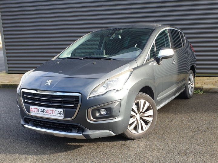 Peugeot 3008 phase 2 1.6 bluehdi 120 style eat 6.bva Gris Anthracite Occasion - 1