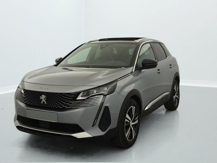 Peugeot 3008 Puretech 130ch S BVM6 GT Gris - 3