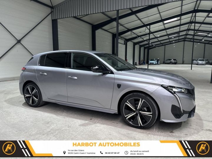 Peugeot 308 1.2 puretech 130cv eat8 gt + camera 360 + pack drive assist plus Gris artense - 1