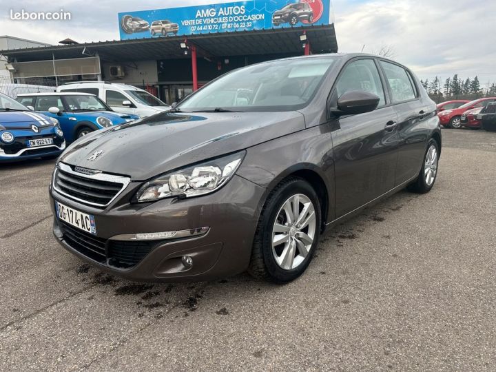 Peugeot 308 1.6 125 cv critair 1 faible km garantie 12 mois Marron - 1