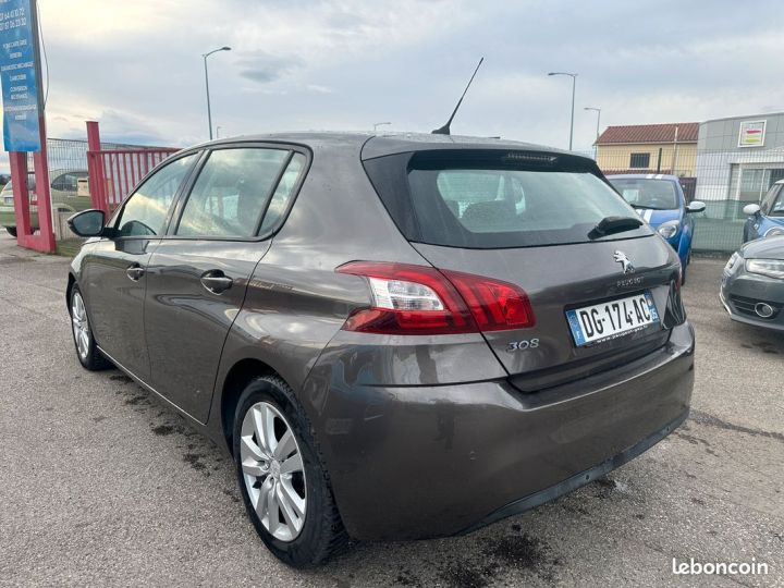 Peugeot 308 1.6 125 cv critair 1 faible km garantie 12 mois Marron - 4