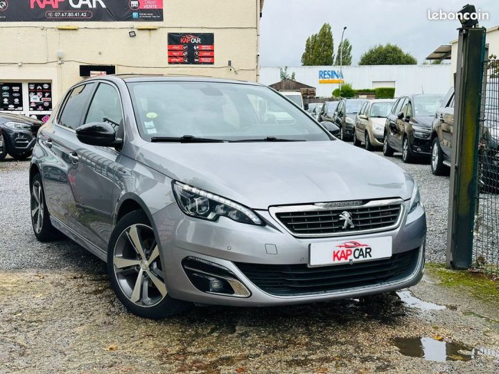 Peugeot 308 1.6 Blue-HDi GT Line Garantie 12 mois Gris - 1