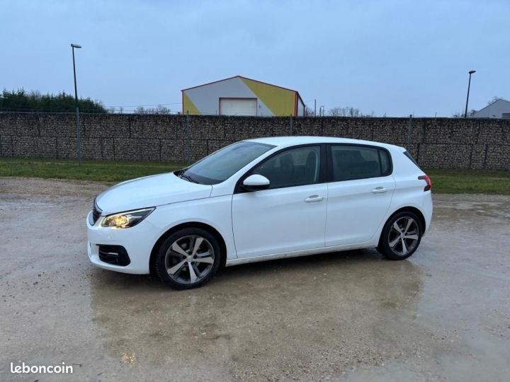 Peugeot 308 1.6 BlueHDi 120ch S&S EAT6 Allure Blanc - 1