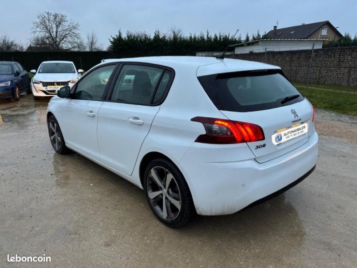 Peugeot 308 1.6 BlueHDi 120ch S&S EAT6 Allure Blanc - 7