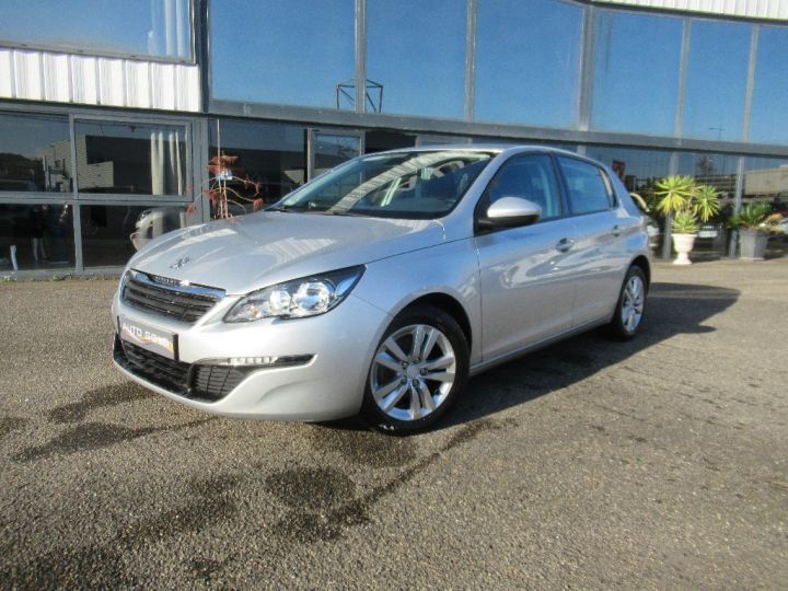 Peugeot 308 1.6 BlueHDi 120ch SetS BVM6 Active Gris Clair - 1