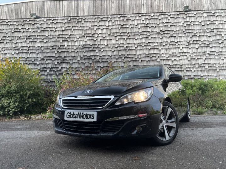 Peugeot 308 1.6 e-HDI 115CH ALLURE+ / DISTIBUTION NEUVE / SIEGES CHAUFFANTS / TOIT PANO Noir - 1