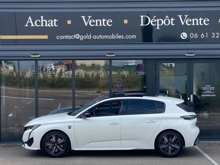 Peugeot 308 1.6 PHEV 225 GT PACK E-EAT8 BLANC NACREE - 5