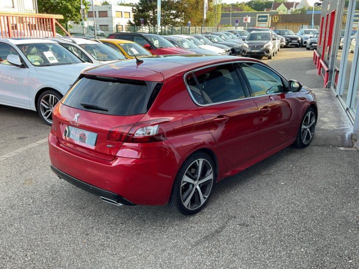 Peugeot 308 2.0 BLUEHDI 180CH GT S&S EAT6 5P Rouge - 6