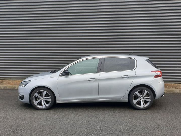 Peugeot 308 2 1.6 bluehdi 120 allure eat6 bva Gris Occasion - 3