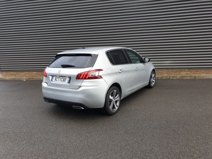 Peugeot 308 2 1.6 bluehdi 120 allure eat6 bva Gris Occasion - 20