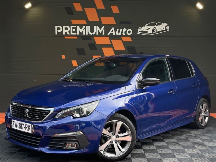 Peugeot 308 E6.3 130 Cv EAT8 Gt-Line Sport Sound Boite Automatique Bleu - 1