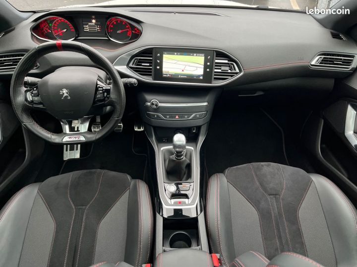 Peugeot 308 GTI 263 ch GPS Toit Pano Denon LED 19P 399-mois Blanc - 5