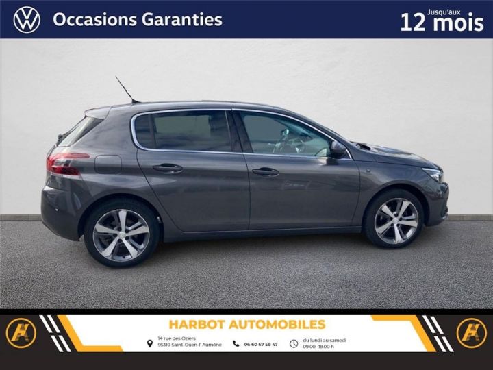 Peugeot 308 ii Puretech 110ch s&s bvm6 tech edition Gris foncé - 4