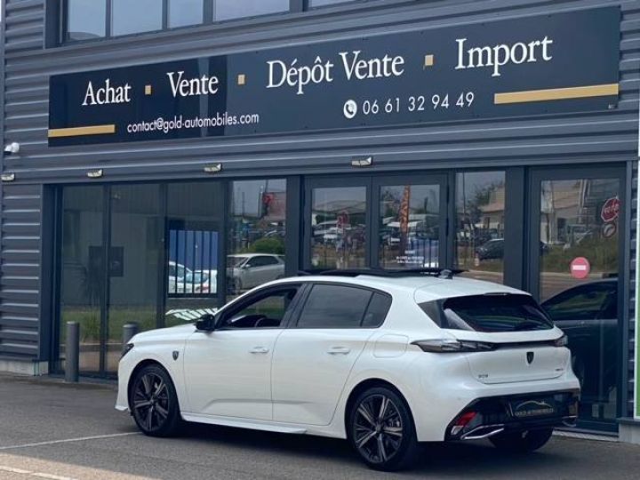 Peugeot 308 PHEV 225ch GT e-EAT8 BLANC NACREE - 3