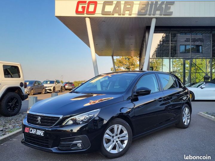 Peugeot 308 Société HDI 130 BVM6 Garantie 6 ans GPS Caméra I-Cockpit Digital 235HT-mois Noir - 1