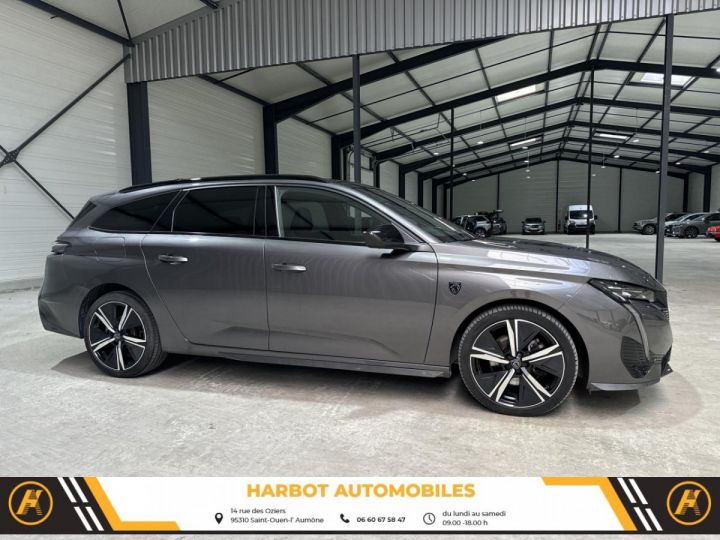 Peugeot 308 SW 1.5 bluehdi 130cv eat8 gt + toit pano + sieges chauffants Gris platinium - 1