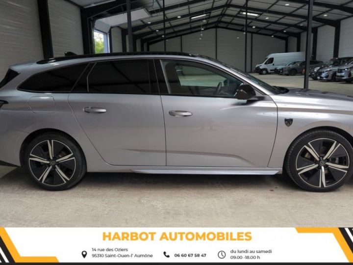 Peugeot 308 SW 1.5 bluehdi 130cv eat8 gt + toit pano + sieges chauffants Gris artense - 3