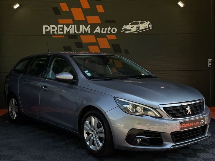 Peugeot 308 SW 1.6 BlueHdi 120 Cv Active Boite Automatique Eat6 Start and Stop Gps Ct Ok 2026 Gris - 2