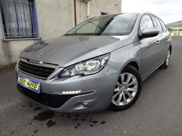 Peugeot 308 SW 1.6 BlueHDi 120ch SetS BVM6 Style Gris Métallisé - 1