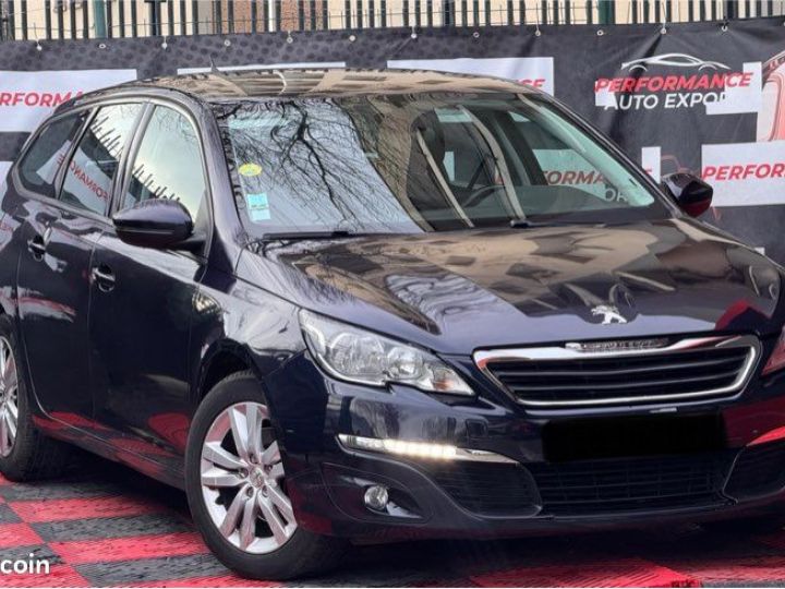 Peugeot 308 SW 1.6 BlueHDi 120CV Boîte automatique année 06-2017 222.000KM Certifié à 4890 euro Bleu - 2