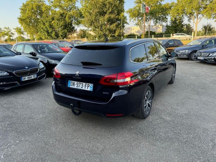 Peugeot 308 SW 2.0 bluehdi 150 ch fap bvm6 allure Bleu - 5