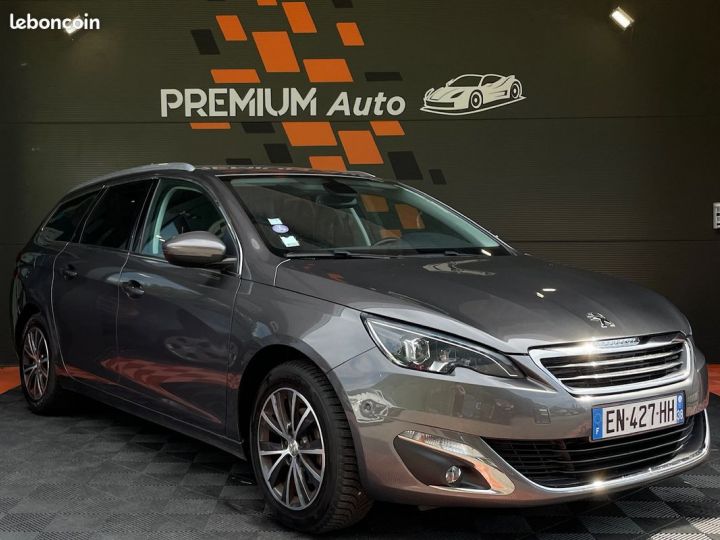 Peugeot 308 SW Break 130 Cv Allure Crit'air 1 Régulateur Limiteur de vitesse Climatisation Auto Ct Ok 2027 Gris - 2