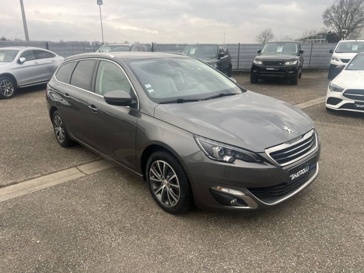 Peugeot 308 SW II 1.6 BlueHDi 120ch S&S 1erMain GPS Caméra Carnet / 4 Pneus Neuf GRIS - 2