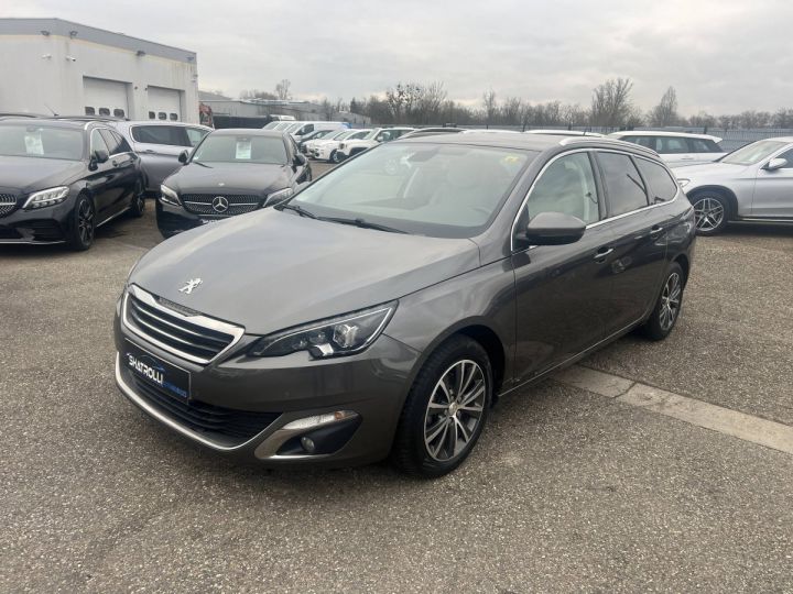 Peugeot 308 SW II 1.6 BlueHDi 120ch S&S 1erMain GPS Caméra Carnet / 4 Pneus Neuf GRIS - 22