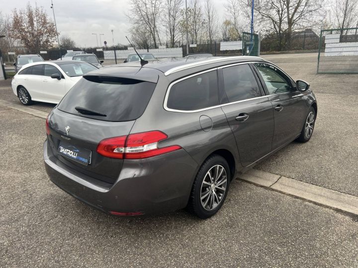 Peugeot 308 SW II 1.6 BlueHDi 120ch S&S 1erMain GPS Caméra Carnet 4 Pneus TVA20% Récupérable GRIS - 4