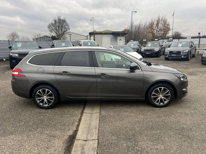 Peugeot 308 SW II 1.6 BlueHDi 120ch S&S 1erMain GPS Caméra Carnet 4 Pneus TVA20% Récupérable GRIS - 7