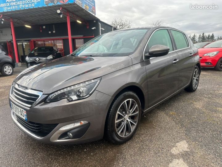 Peugeot 308 thp 125 cv faible km garantie 12 mois Marron - 2