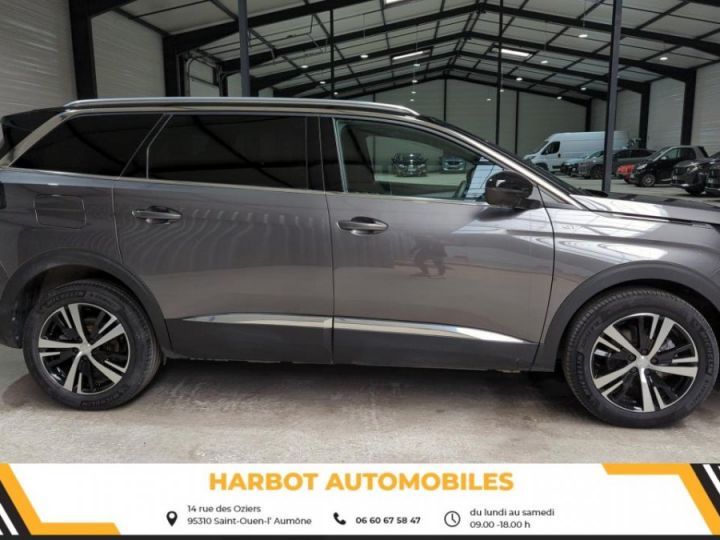 Peugeot 5008 1.2 puretech 130cv eat8 7pl gt + sieges chauffants + hayon mains libres Gris platinium / toit noir - 3