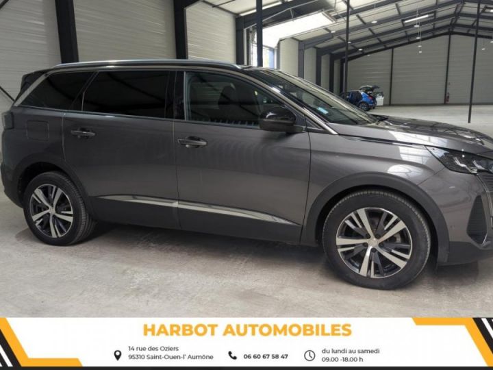 Peugeot 5008 1.5 bluehdi 130cv eat8 7pl allure pack + grip control + sieges chauffants Gris platinium / toit noir - 1