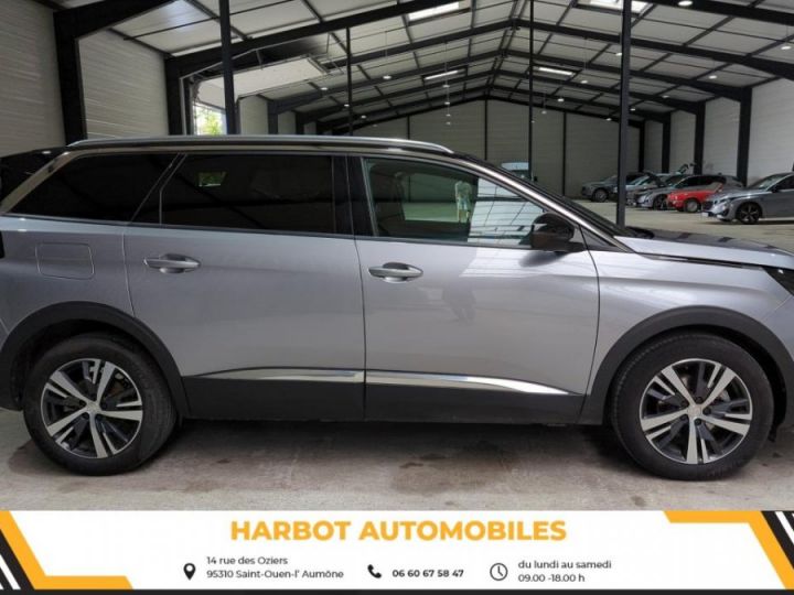 Peugeot 5008 1.5 bluehdi 130cv eat8 7pl allure pack + sieges chauffants + hayon mains libres Gris artense / toit noir - 3