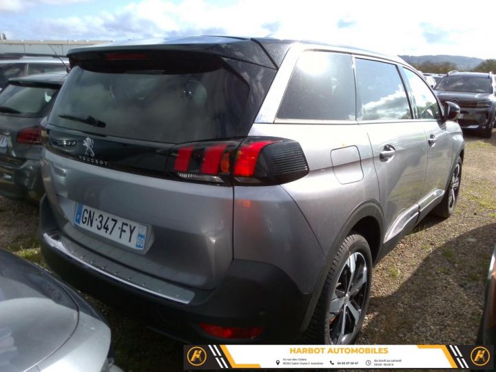 Peugeot 5008 1.5 bluehdi 130cv eat8 7pl allure pack surequipe Gris artense / toit noir - 2