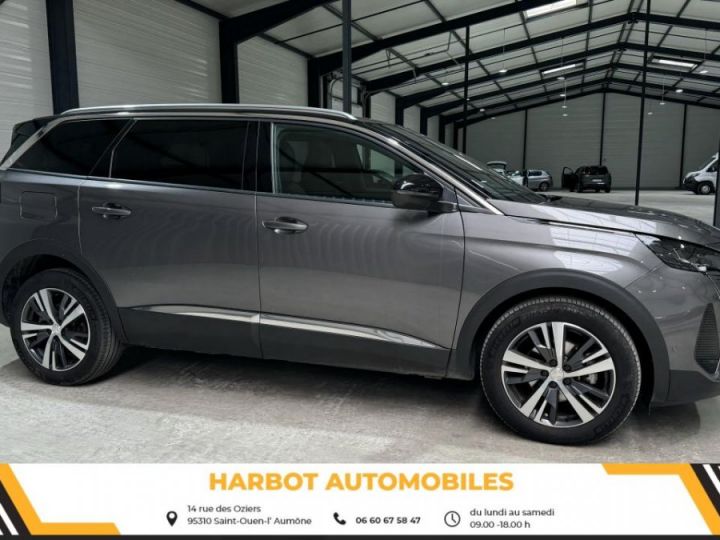 Peugeot 5008 1.5 bluehdi 130cv eat8 7pl allure pack surequipe Gris platinium / toit noir - 1