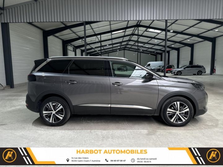 Peugeot 5008 1.5 bluehdi 130cv eat8 7pl allure pack surequipe Gris platinium / toit noir - 3