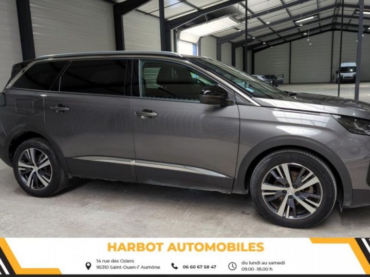 Peugeot 5008 1.5 bluehdi 130cv eat8 7pl allure pack surequipe Gris platinium / toit noir - 1