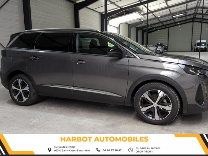 Peugeot 5008 1.5 bluehdi 130cv eat8 7pl allure pack surequipe Gris platinium / toit noir - 1