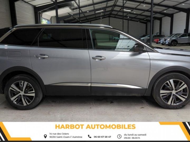 Peugeot 5008 1.5 bluehdi 130cv eat8 7pl allure pack surequipe Gris artense / toit noir - 3