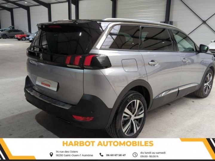 Peugeot 5008 1.5 bluehdi 130cv eat8 7pl allure pack surequipe Gris artense / toit noir - 4