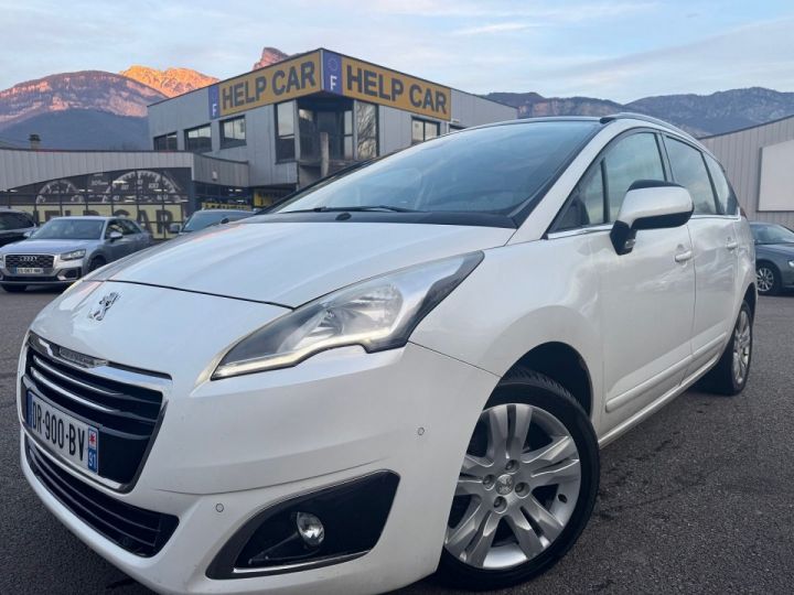 Peugeot 5008 1.6 E-HDI 115CH FAP ALLURE ETG6 7PLACES Blanc - 1