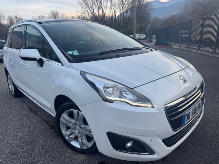 Peugeot 5008 1.6 E-HDI 115CH FAP ALLURE ETG6 7PLACES Blanc - 4