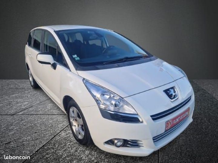 Peugeot 5008 1.6 Hdi 115 156900km Crit'Air 2 Blanc - 2