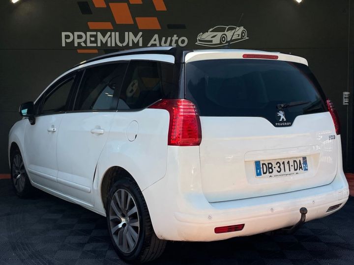 Peugeot 5008 1.6 Thp 155 Cv Allure 7 Places Moteur a chaine Toit Panoramique Attelage Ct Ok 2026 Blanc - 3