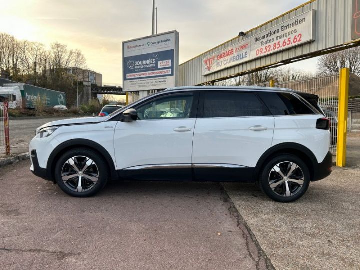 Peugeot 5008 2.0 BLUEHDI 150CH GT LINE S&S Blanc - 2