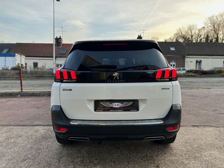 Peugeot 5008 2.0 BLUEHDI 150CH GT LINE S&S Blanc - 8