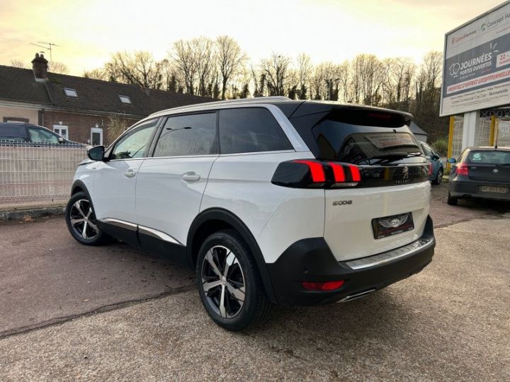 Peugeot 5008 2.0 BLUEHDI 150CH GT LINE S&S Blanc - 10