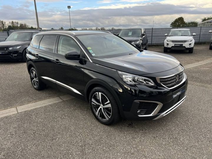 Peugeot 5008 II 1.5 BlueHDi 130ch Allure S&S 7Places Camera GPS CarPlay Entretien a jour NOIR - 2