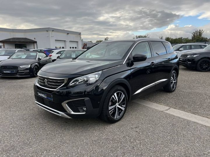 Peugeot 5008 II 1.5 BlueHDi 130ch Allure S&S 7Places Camera GPS CarPlay Entretien a jour NOIR - 3